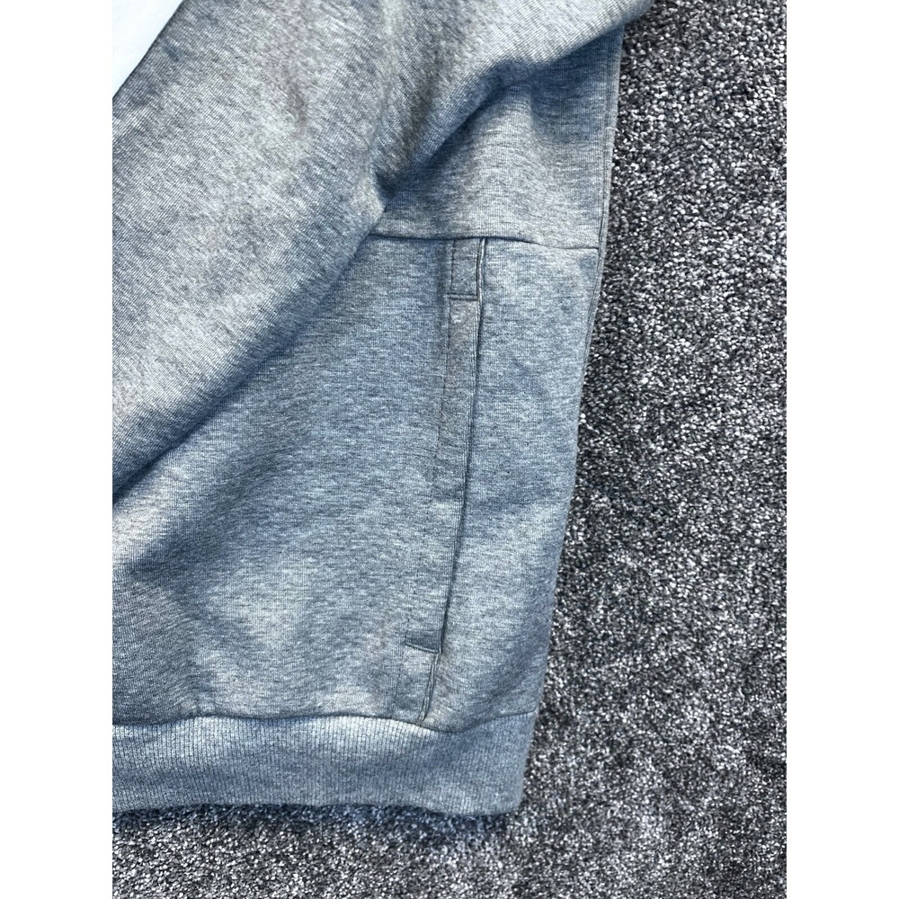 PUMA Track Jacket Mens‎ L 1/2 Front Zip Athletic Long Sleeve Pocket Gray - Picture 6 of 8